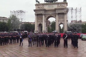 Milano, cerimonia per i 209 anni dalla fondazione dell'Arma dei carabinieri (ANSA)