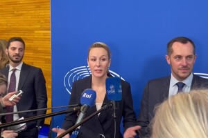Marion Marechal: "Con Ecr battiamo Macron, saremo terzi al Parlamento europeo" (ANSA)