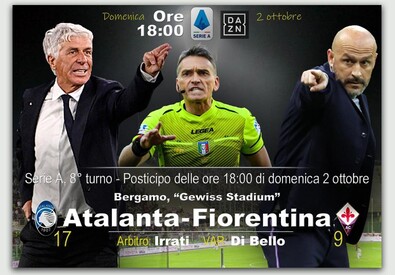 Serie A, Atalanta-Fiorentina (ANSA)