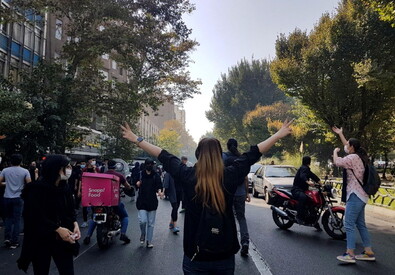 Una manifestazione in Iran (ANSA)