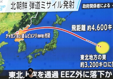 North Korea launches ballistic missile over Japan (ANSA)