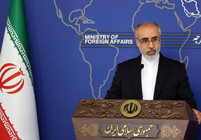Nasser Kanani, portavoce del ministero degli Esteri iraniano (ANSA)