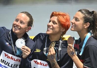 Mondiali di nuoto: Gabbrielleschi bronzo nella 5 km donne (ANSA)
