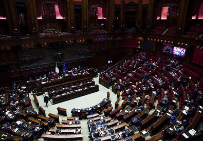 L'Aula della Camera dei deputati (ANSA)