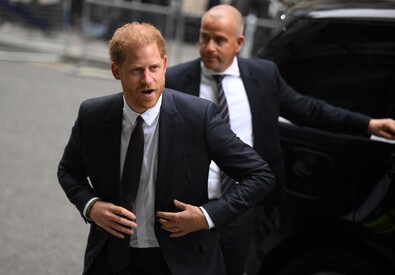 Harry arriva all'Alta Corte di Londra per testimoniare (ANSA)