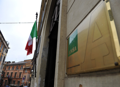 L'ingresso della sede centrale dell'ANSA a Roma © ANSA 