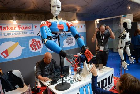 La robotica italiana protagonista della Maker Faire in programma a Roma dal primo al 3 dicembre © ANSA