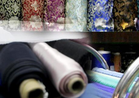 Industria tessile (foto d'archivio) © ANSA 