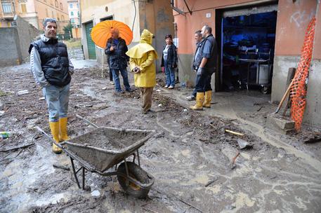 Alluvione a Genova ANSA/LUCA ZENNARO © ANSA