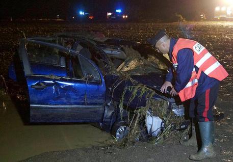 Maremma, l'auto delle due donne morte nell'alluvione © ANSA