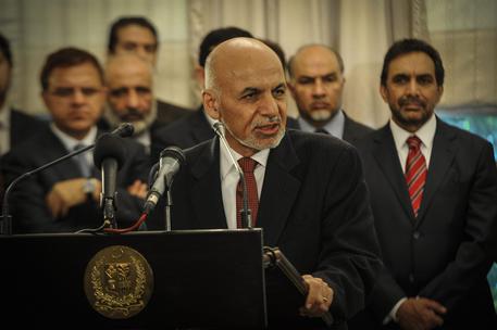 Il presidente Ghani © EPA