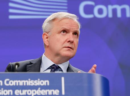 Il Commissario agli Affari economici Ue Olli Rehn © ANSA 