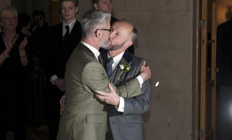 Primi matrimoni gay in Gb © EPA