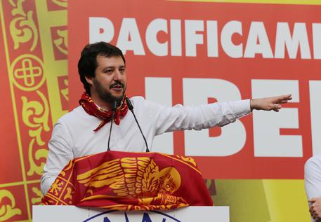 Matteo Salvini segretario della Lega Nord © ANSA