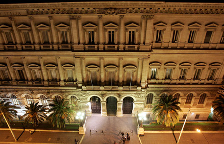 Una veduta di Palazzo Koch, sede centrale della Banca d'Italia © ANSA