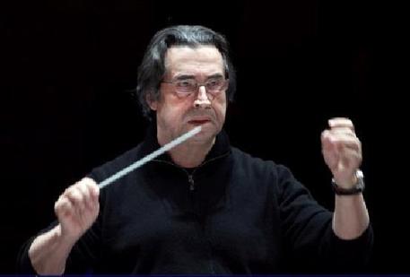 Riccardo Muti durante le prove al Teatro Real © ANSA