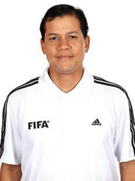 L'arbitro peruviano Victor Carrillo (foto: ANSA)