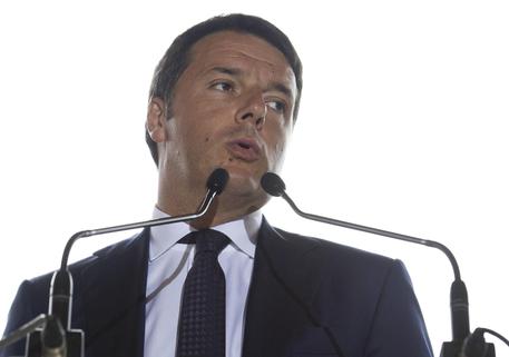 Il presidente del Consiglio Matteo Renzi © ANSA