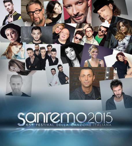 Sanremo 2015, tutti i 'Campioni' © ANSA