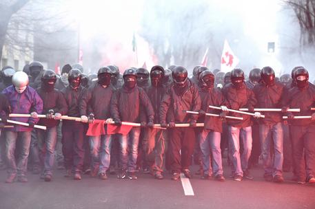 Gli scontri a Cremona © ANSA