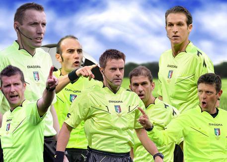 Arbitri di Serie A © ANSA