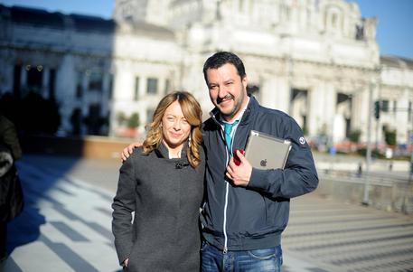 Giorgia Meloni e Matteo Salvini © ANSA