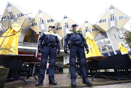 Tifosi a Rotterdam denunciano: 'Schedati dalla polizia olandese' © EPA