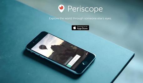 Periscope supera 10 milioni di utenti registrati © ANSA