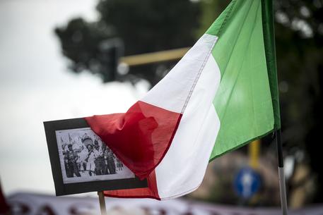 Manifestazione dei partigiani a Roma, 25 aprile 2015 © ANSA