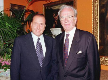 Berlusconi-Murdoch (archivio) © ANSA