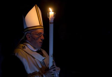 Pope Francis' Easter Vigil © ANSA