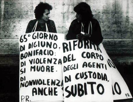 Una foto d'epoca di Emma Bonino e Adelaide Aglietta © ANSA