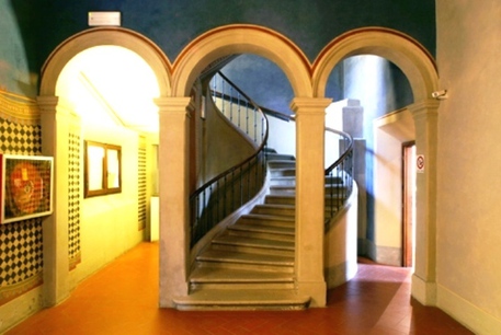Museo Galileo Chini a Borgo San Lorenzo - scala elicoidale © Ansa