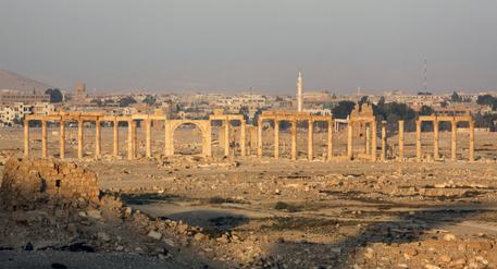 Il sito archeologico di Palmira © EPA