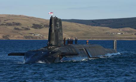 Sottomarino britannico Trident © EPA