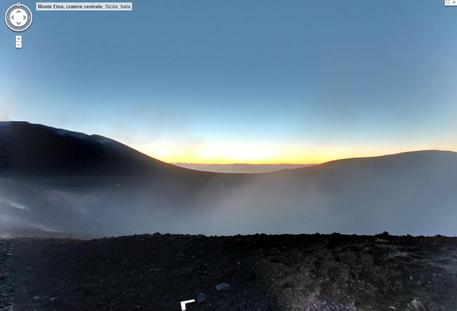 Trekking sull'Etna con Google Street View © ANSA