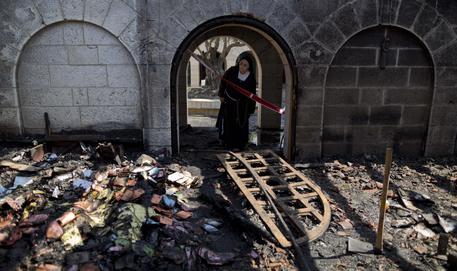 Israele: incendio sospetto in Chiesa miracolo Pani e Pesci © AP