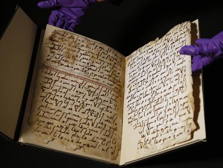 Un'antica copia del Corano © AP
