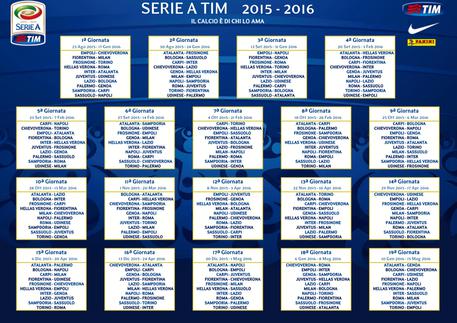 Serie A, tutto il campionato © ANSA