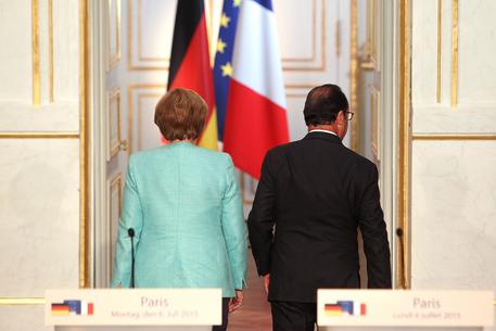 Merkel e Hollande © AP