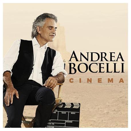 La cover del nuovo album di Andrea Bocelli, Cinema © ANSA