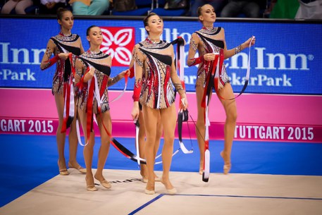 Mondiali ginnastica, l'Italia vince l'oro nella ritmica (foto dal sito http://www.federginnastica.it) © Ansa