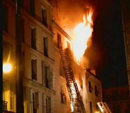 Francia: incendio a Strasburgo, 4 morti, due bambini © ANSA