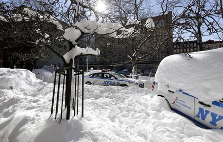 La neve a New York © EPA