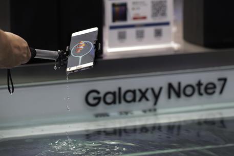 Samsung:in Italia rimborso totale Galaxy Note 7 pre-ordinati © AP