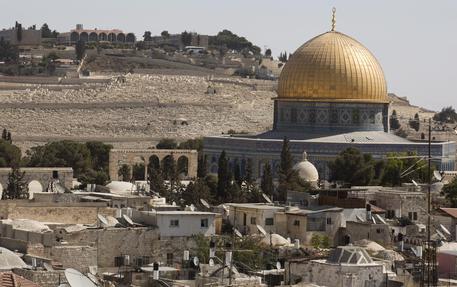 Una vista della città vecchia di Gerusalemme © ANSA