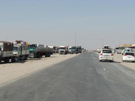 Dopo gli attacchi, Kirkuk è stata completamente isolata © ANSA