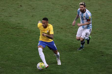 Brazil Argentina WCup Soccer © AP