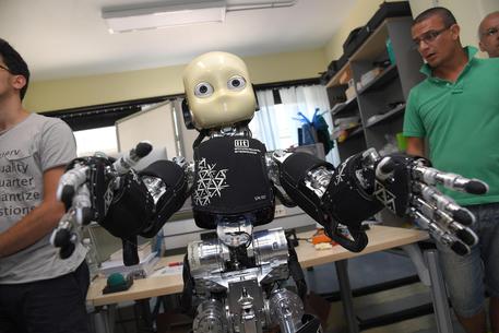 Robot bambino iCub debutta in società © ANSA