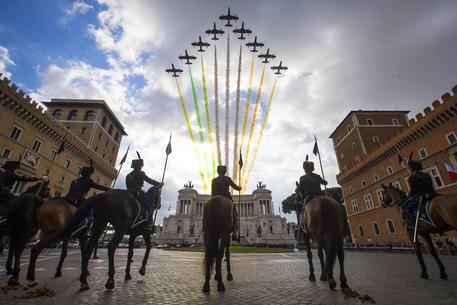 4 novembre: Mattarella al Vittoriano,omaggio a Milite Ignotodc © ANSA